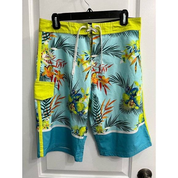 OP Other - OP Mens Opflex 4-Way Stretch Board Short Swim Trunks Size 30
